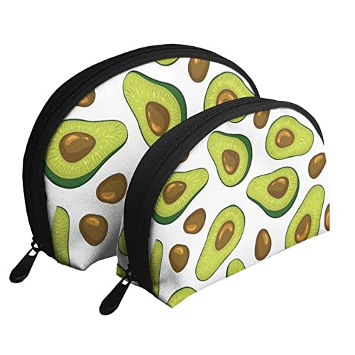 Avocado-Kosmetiktasche, Reise-Clutch-Tasche für Frauen und Mädchen von DJNGN