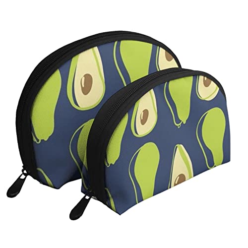 Avocado-Kosmetiktasche, Reise-Clutch-Tasche für Frauen und Mädchen von DJNGN