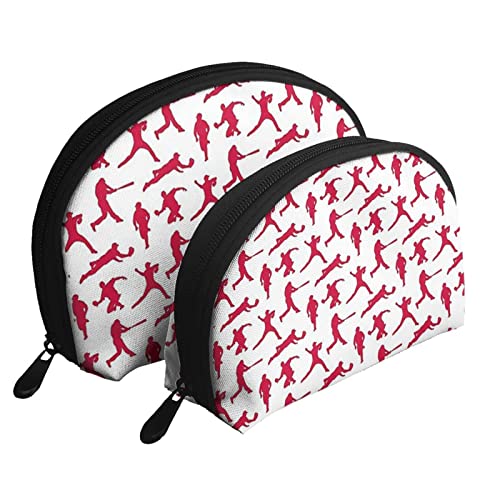 Baseballspieler-Kosmetiktasche, Reise-Clutch-Tasche für Frauen und Mädchen Baseballspieler-Kosmetiktasche, Reise-Clutch-Tasche für Frauen und Mädchen von DJNGN