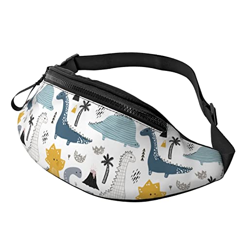 Cartoon Dinosaurier Umhängetasche Läufer Kleine Hüfttasche Gürteltasche Laufen Hüfttasche Bauchtasche Gürteltasche Sport Schlank Modisch Zum Joggen Wandern Frau von DJNGN