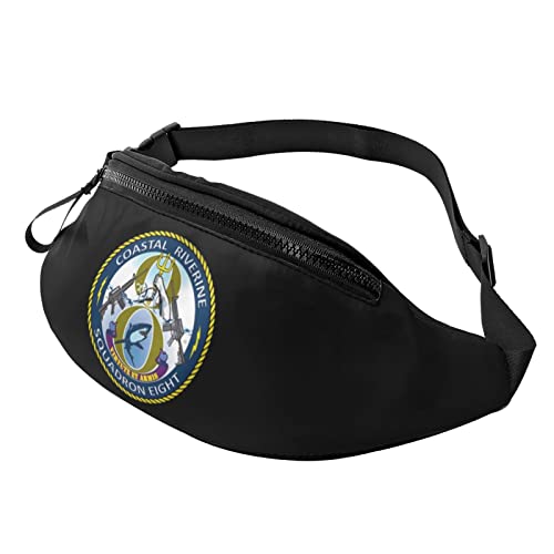 Coastal Riverine Squadron 8 Gürteltasche Verstellbare Brusttasche für Herren und Damen von DJNGN