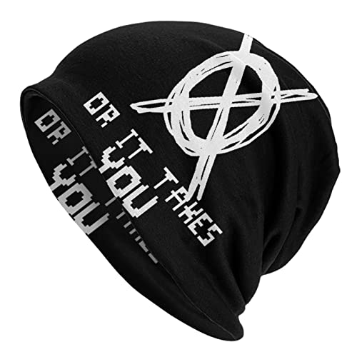 DJNGN Creepypasta Erwachsene Unisex Strickmütze Baggy Cap Hedging Head Hat Beanie Cap von DJNGN