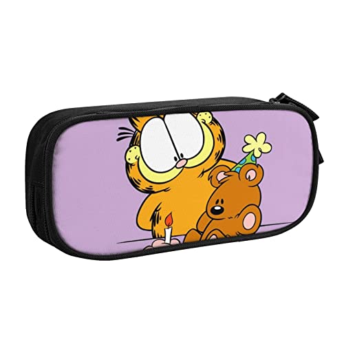 DJNGN Federmäppchen für Jungen Mädchen für Garfield Organizer Stiftbeutel Tasche Schreibwarenbeutel Halter Schreibtisch Organizer für Schule Büro Zuhause Schreibwaren Geschenke von DJNGN