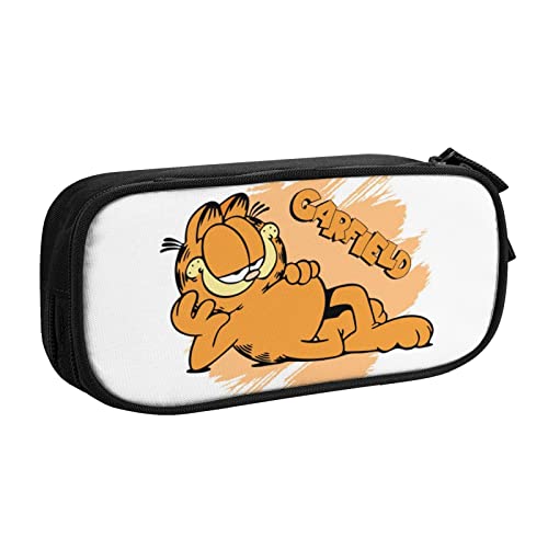 DJNGN Federmäppchen für Jungen Mädchen für Garfield Organizer Stiftbeutel Tasche Schreibwarenbeutel Halter Schreibtisch Organizer für Schule Büro Zuhause Schreibwaren Geschenke von DJNGN