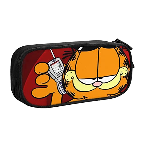 DJNGN Federmäppchen für Jungen Mädchen für Garfield Organizer Stiftbeutel Tasche Schreibwarenbeutel Halter Schreibtisch Organizer für Schule Büro Zuhause Schreibwaren Geschenke von DJNGN