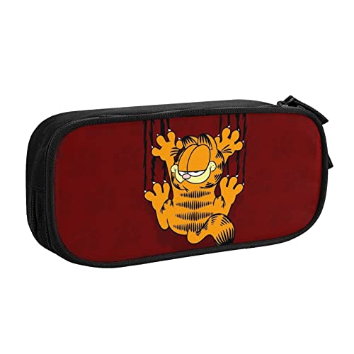 DJNGN Federmäppchen für Jungen Mädchen für Garfield Organizer Stiftbeutel Tasche Schreibwarenbeutel Halter Schreibtisch Organizer für Schule Büro Zuhause Schreibwaren Geschenke von DJNGN