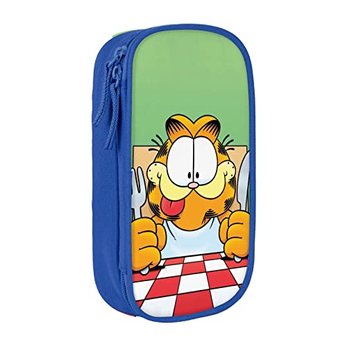 DJNGN Federmäppchen für Jungen Mädchen für Garfield Organizer Stiftbeutel Tasche Schreibwarenbeutel Halter Schreibtisch Organizer für Schule Büro Zuhause Schreibwaren Geschenke von DJNGN