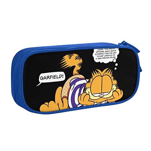 DJNGN Federmäppchen für Jungen Mädchen für Garfield Organizer Stiftbeutel Tasche Schreibwarenbeutel Halter Schreibtisch Organizer für Schule Büro Zuhause Schreibwaren Geschenke von DJNGN