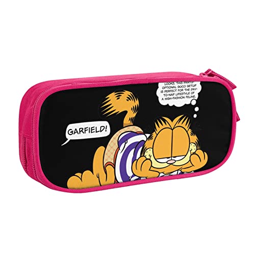 DJNGN Federmäppchen für Jungen Mädchen für Garfield Organizer Stiftbeutel Tasche Schreibwarenbeutel Halter Schreibtisch Organizer für Schule Büro Zuhause Schreibwaren Geschenke von DJNGN