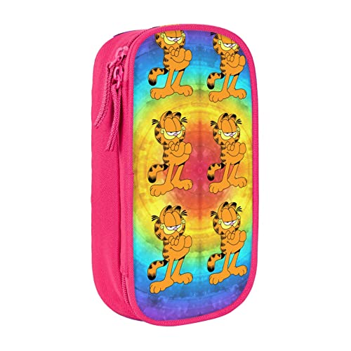 DJNGN Federmäppchen für Jungen Mädchen für Garfield Organizer Stiftbeutel Tasche Schreibwarenbeutel Halter Schreibtisch Organizer für Schule Büro Zuhause Schreibwaren Geschenke von DJNGN