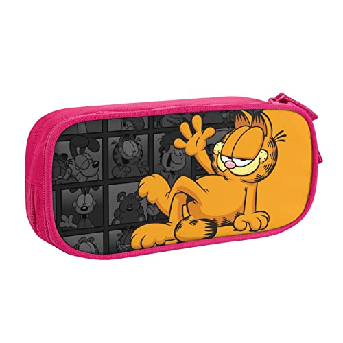 DJNGN Federmäppchen für Jungen Mädchen für Garfield Organizer Stiftbeutel Tasche Schreibwarenbeutel Halter Schreibtisch Organizer für Schule Büro Zuhause Schreibwaren Geschenke von DJNGN