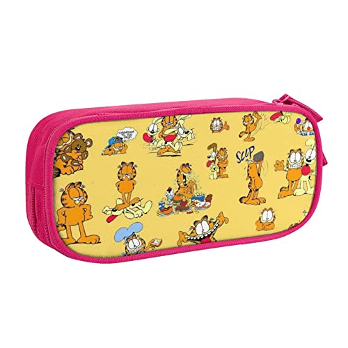 DJNGN Federmäppchen für Jungen Mädchen für Garfield Organizer Stiftbeutel Tasche Schreibwarenbeutel Halter Schreibtisch Organizer für Schule Büro Zuhause Schreibwaren Geschenke von DJNGN