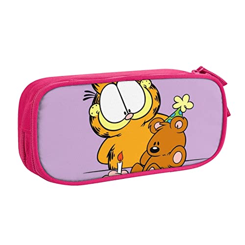 DJNGN Federmäppchen für Jungen Mädchen für Garfield Organizer Stiftbeutel Tasche Schreibwarenbeutel Halter Schreibtisch Organizer für Schule Büro Zuhause Schreibwaren Geschenke von DJNGN