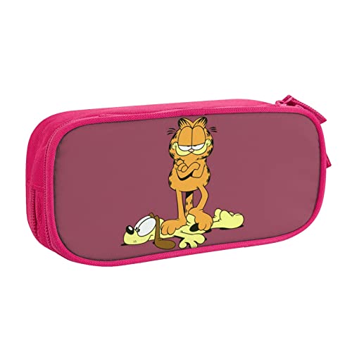 DJNGN Federmäppchen für Jungen Mädchen für Garfield Organizer Stiftbeutel Tasche Schreibwarenbeutel Halter Schreibtisch Organizer für Schule Büro Zuhause Schreibwaren Geschenke von DJNGN