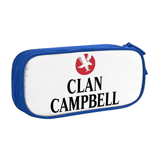 DJNGN Kompatibel mit Clan Campbell Federmäppchen Stiftebeutel Stifte Organizer, Tasche Stiftebox Tragbarer Reißverschluss Schreibwarentasche für Jungen Mädchen Erwachsene Schule Bürobedarf von DJNGN