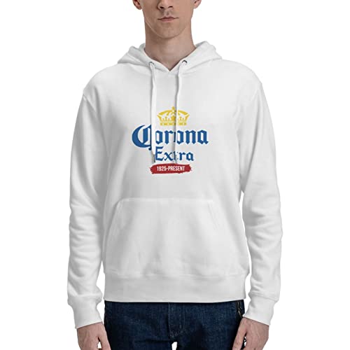 DJNGN Kompatibel mit Corona Herren Pullover Extra Hoodies Langarm Lässig Sport Sweatshirt Winter Warmes Top mit Tasche für Männer Frauen Teenager Geschenk von DJNGN