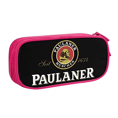 DJNGN Kompatibel mit Paulaner Federmäppchen Stiftebeutel Bleistift Organizer, Beutel Tasche Stiftebox Tragbarer Reißverschluss Schreibwarentasche für Jungen Mädchen Erwachsene Schule Bürobedarf von DJNGN