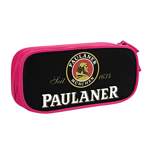 DJNGN Kompatibel mit Paulaner Federmäppchen Stiftebeutel Bleistift Organizer, Beutel Tasche Stiftebox Tragbarer Reißverschluss Schreibwarentasche für Jungen Mädchen Erwachsene Schule Bürobedarf von DJNGN