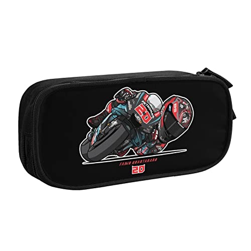 DJNGN Moto-Gp Federmäppchen für Teenager, Jungen, Mädchen, Federmäppchen, Make-up, kleine Kosmetiktasche, Stifte, Schreibwaren, Aufbewahrungsbox, Aufbewahrungstasche für Erwachsene, College, Büro von DJNGN