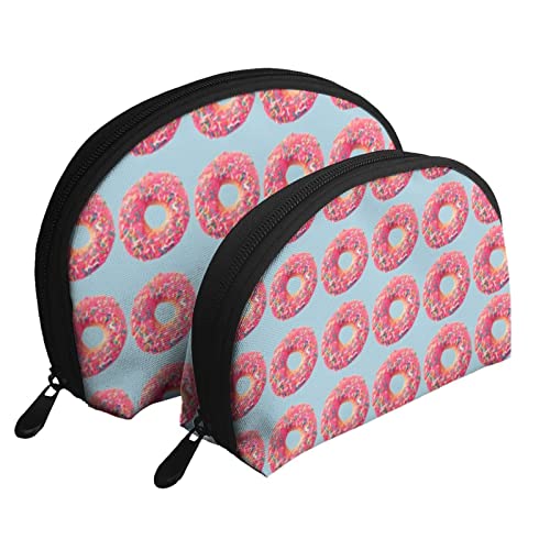 Donut-Kosmetiktasche, Reise-Clutch-Tasche für Frauen und Mädchen von DJNGN