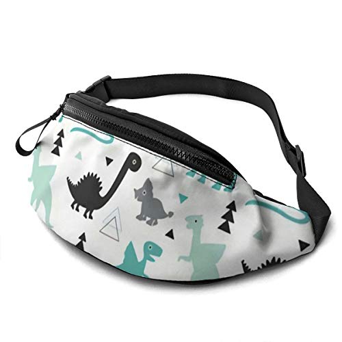 Entzückende Dinosaurier-Jungen-Hüfttasche mit verstellbaren Trägern, Tasche mit Kopfhöreranschluss für Männer und Frauen Entzückende Dinosaurier-Jungen-Hüfttasche mit verstellbaren Trägern, Tasche mit Kopfhöreranschluss für Männer und Frauen von DJNGN