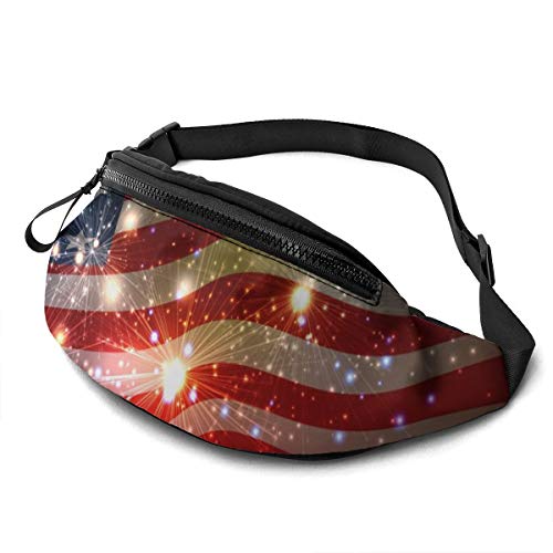 Gürteltasche für Männer und Frauen, 4. Juli Unabhängigkeitstag Hüfttasche mit Gürtel, verstellbare Sling-Tasche, Crossbody-Umhängetasche, Brusttasche für Reisen, Wandern, Radfahren, Laufen Gürteltasche für Männer und Frauen, 4. Juli Unabhängigkeitstag Hüfttasche mit Gürtel, verstellbare Sling-Tasche, Crossbody-Umhängetasche, Brusttasche für Reisen, Wandern, Radfahren, Laufen von DJNGN
