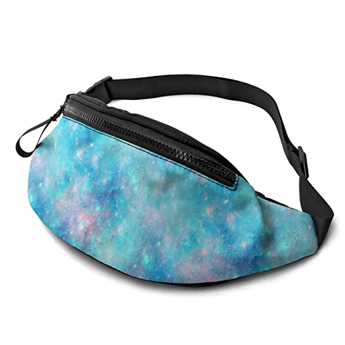 Gürteltasche für Männer und Frauen, Galaxy Explosion Print Hüfttasche mit Gürtel, verstellbare Sling-Tasche, Crossbody-Umhängetasche, Brusttasche für Reisen, Wandern, Radfahren, Laufen von DJNGN