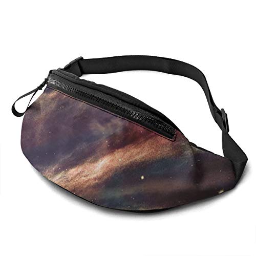 Gürteltasche für Männer und Frauen, Planets Over The Nebulae In Space Hüfttasche mit Gürtel, verstellbare Sling-Tasche, Umhängetasche, Schultertasche, Brusttasche für Reisen, Wandern, Radfahren, Laufe von DJNGN