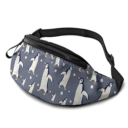 Gürteltasche für Männer und Frauen, Tier-Pinguin-Muster, Hüfttasche mit Gürtel, verstellbare Umhängetasche, Umhängetasche, Brusttasche für Reisen, Wandern, Radfahren, Laufen Gürteltasche für Männer und Frauen, Tier-Pinguin-Muster, Hüfttasche mit Gürtel, verstellbare Umhängetasche, Umhängetasche, Brusttasche für Reisen, Wandern, Radfahren, Laufen von DJNGN