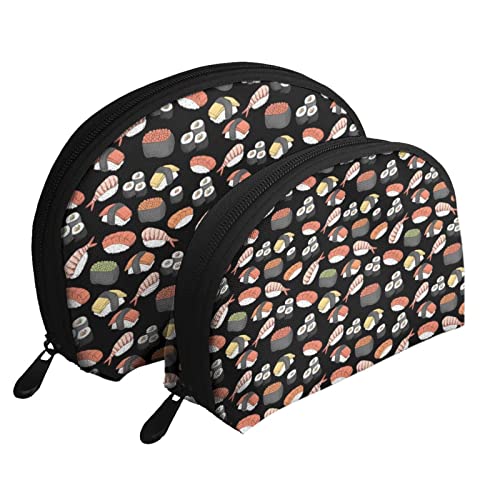 Kawaii Sushi Kosmetiktasche, Reisehandtasche für Frauen und Mädchen von DJNGN