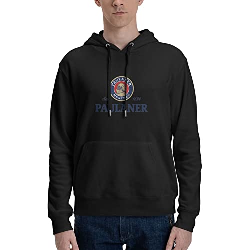 Kompatibel mit Paulaner Herren Pullover Hoodies Langarm Lässig Sport Sweatshirt Winter Warm Top mit Tasche für Herren Damen Teens Geschenk von DJNGN