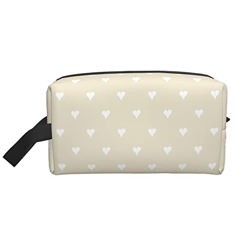 Make-up-Tasche Love Travel Toilettenartikel Make-up-Organizer Reise Große Kapazität Tragbare Reise-Kosmetiktaschen für Frauen Mädchen Creme von DJNGN