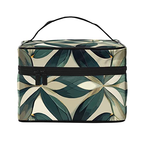 Make-up-Tasche, Reise-Kosmetiktasche für Frauen und Mädchen, große Make-up-Organizer-Tasche, tragbare Kulturtasche im Bohème-Stil von DJNGN