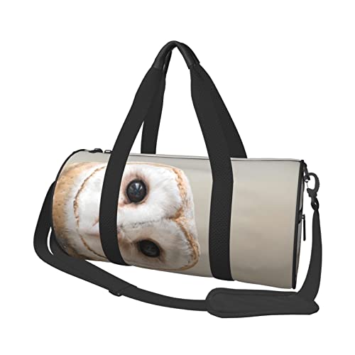 Runde Reisetasche mit Aufschrift „I Love You, Sporttasche für Männer und Frauen, Seesack, Sporttasche von DJNGN