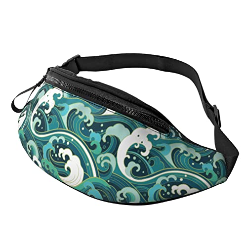 Sea Foam Splash Umhängetasche Läufer Kleine Hüfttasche Gürteltasche Laufen Hüfttasche Bauchtasche Gürteltasche Sport Schlank Modisch Zum Joggen Wandern Frau von DJNGN
