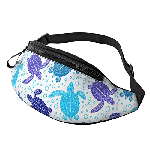 Sea Turtles Lässige Gürteltasche für Männer und Frauen, Verstellbarer Gürtel, Gürteltasche für Reisen, Wandern, Radfahren, Laufen, Festival, Rave Sea Turtles Lässige Gürteltasche für Männer und Frauen, Verstellbarer Gürtel, Gürteltasche für Reisen, Wandern, Radfahren, Laufen, Festival, Rave von DJNGN