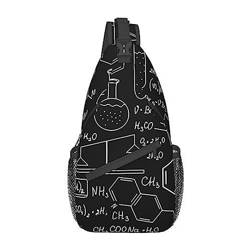 The Calculation Formula OfSling-Rucksack, Reise-Crossbody, lässig, Brust-Umhängetasche, modische Gürteltasche von DJNGN