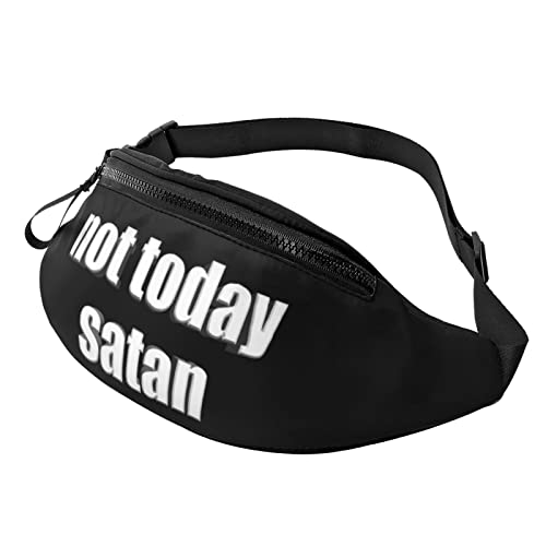 Today Satan Lässige Gürteltasche Herren und Damen Freizeit Sport Gürteltasche Sporttag Übungsgeschenk von DJNGN