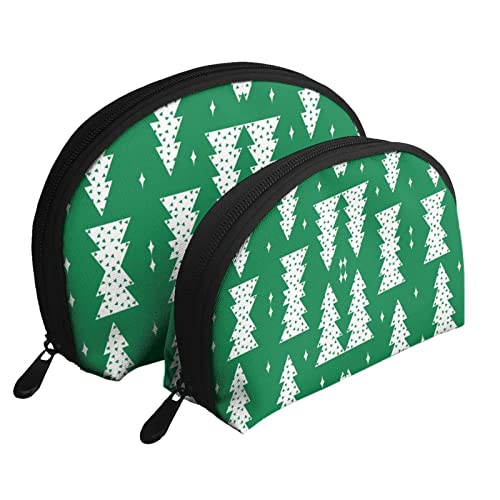 Weihnachtsbaum-Kosmetiktasche, Reise-Clutch-Tasche für Frauen und Mädchen von DJNGN