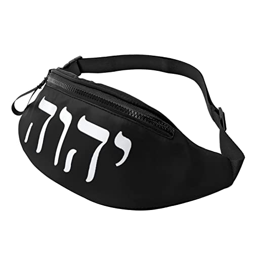 YHWH Lässige Gürteltasche Herren und Damen Freizeit Sport Gürteltasche Sporttag Übungsgeschenk von DJNGN