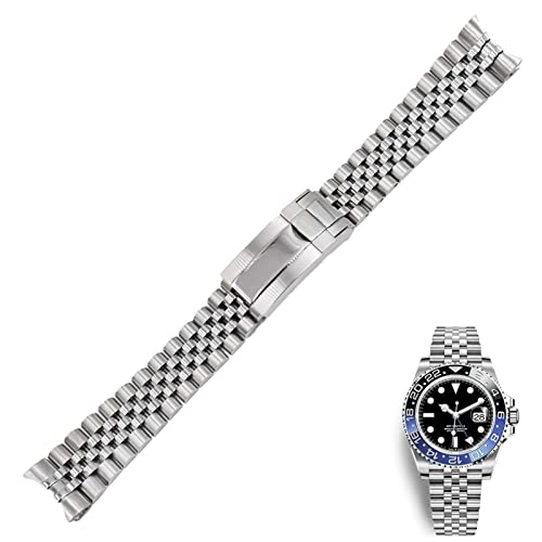 DJSFCN Ersatz-Armband für Rolex GMT Master II Date Just (21 mm) Edelstahl, 20 Stück, For DATE JUST(20mm), Achat von DJSFCN
