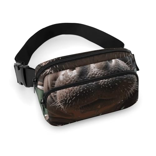 Bauchtasche für Damen und Herren, Hüfttasche, Umhängetasche, Tauchen, Nilpferd, Gürteltasche für Reisen, Laufen, Wandern, Tauchen, Nilpferd, 20 x 13 cm, Hüfttasche, Tauchen Nilpferd, 20x13cm, Bauchtasche für Damen und Herren, Hüfttasche, Umhängetasche, Tauchen, Nilpferd, Gürteltasche für Reisen, Laufen, Wandern, Tauchen, Nilpferd, 20 x 13 cm, Hüfttasche, Tauchen Nilpferd, 20x13cm, von DJUETRUI