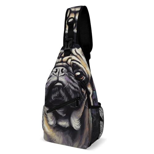 Pillendose, Porträt von Mops, Pillendose, 3 Fächer, Reise-Pillen-Organizer, kleiner Pillenbehälter für Tasche, Geldbörse, tägliche Vitamin-Box, Medikamentenbox für Vitamine, Fischöl, Porträt eines Pillendose, Porträt von Mops, Pillendose, 3 Fächer, Reise-Pillen-Organizer, kleiner Pillenbehälter für Tasche, Geldbörse, tägliche Vitamin-Box, Medikamentenbox für Vitamine, Fischöl, Porträt eines von DJUETRUI