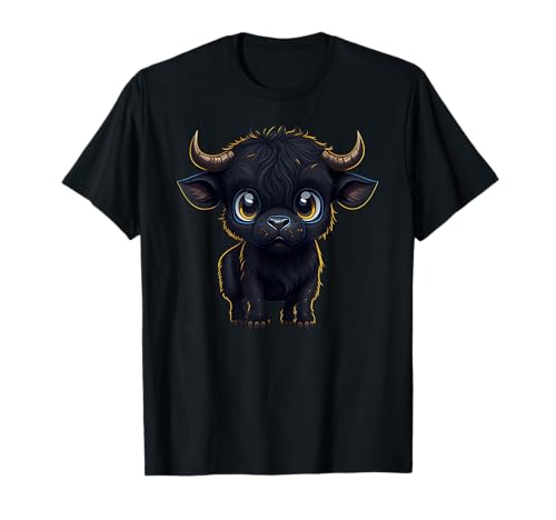 Süßes Baby Büffel Kind - Büffelherde Büffelbaby Stampede T-Shirt von DK1 Designs Beautiful & Pretty little Baby Animals