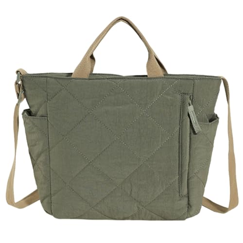 DKIIL NOIYB Gesteppte Tragetasche für Frauen Puffer Hobo Handtasche Leichtgewicht Gesteppte Polsterung Umhängetasche Nylon gepolstert Crossbody Bag von DKIIL NOIYB