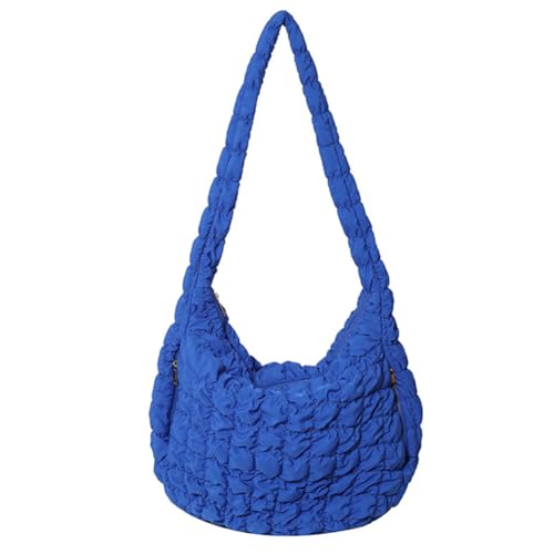 DKIIL NOIYB Puffy Tote Bag Gesteppte Tasche Stepptasche Große Hobo Bag Einfarbige Puffer Umhängetaschen Crossbody Bag Quilted Padding Tote Bag von DKIIL NOIYB