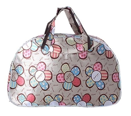 41 cm * 28 16 Günstige Große Kapazität Frauen Reisetasche Tote Männer Gepäck Duffle Tasche Blume drucken Weibliche Handtasche(As show-06) von DKJAHSEK