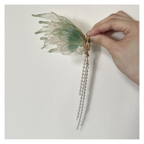 Einzelne Quaste Ohrringe Frauen Elf Schmuck Zubehör Prinzessin Ohr Hängen Blume Geformt Perle Quasten Ohr Anhänger Charming FüR Cosplay Hochzeit(Color 01) von DKJAHSEK