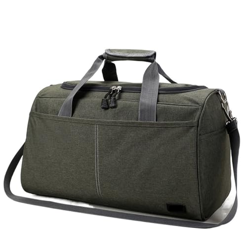 Oxford Tuch Frauen Reisetasche Wasserdicht Männer Business Reise Duffle Gepäck Verpackung Handtasche Schulter Lagerung Taschen Urlaub Tote(ArmyGreen Big Size) von DKJAHSEK