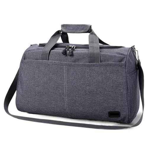Oxford Tuch Frauen Reisetasche Wasserdicht Männer Business Reise Duffle Gepäck Verpackung Handtasche Schulter Lagerung Taschen Urlaub Tote(Gray Big Size) von DKJAHSEK